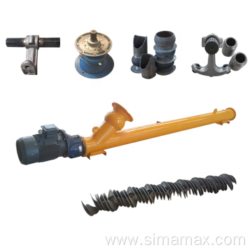 stationary mix plant Cement conveyor screw